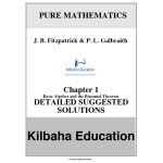Legacy Pure Mathematics - Detailed Answers
